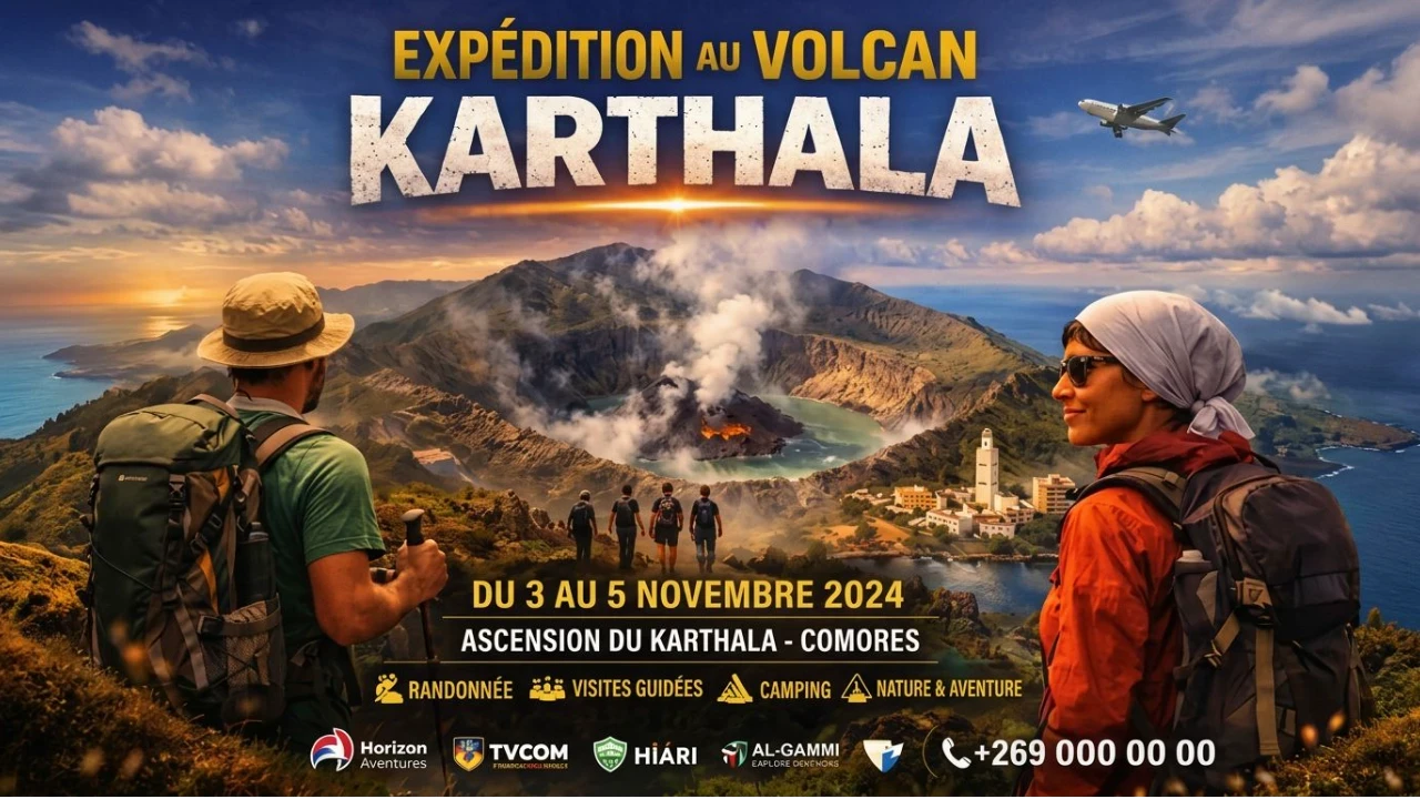 expédition au karthala